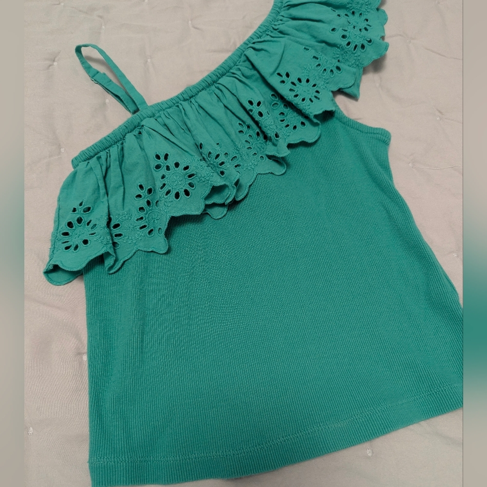 Gap Ruffle Sleeve Tank - Picture 2 of 3